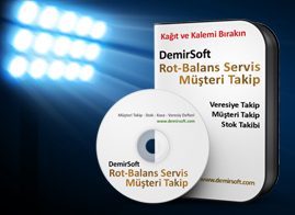 Rot-Balans Servis ve M��teri Takip